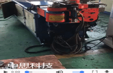 冷凝器螺旋盤管全自動數控彎管機彎曲視頻